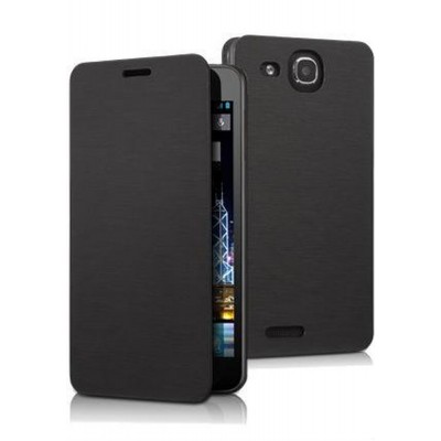Flip Cover for Alcatel One Touch Idol Ultra - Black