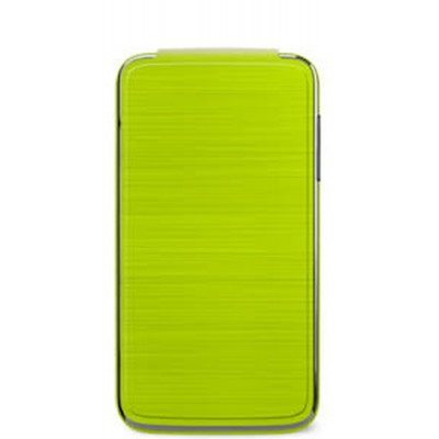 Flip Cover for Alcatel One Touch M'Pop - Apple Green