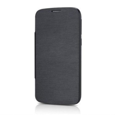 Flip Cover for Alcatel One Touch Scribe Easy 8000D with dual SIM - Black