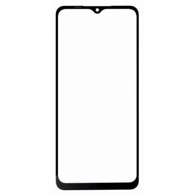 Replacement Front Glass For Samsung Galaxy M12 Black By - Maxbhi Com