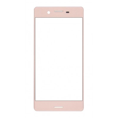 Replacement Front Glass For Sony Xperia X Dual F5122 Rose Gold By - Maxbhi Com