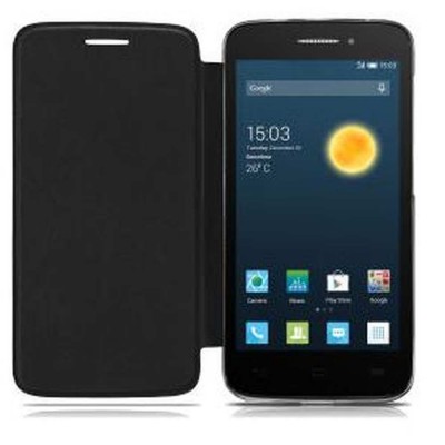 Flip Cover for Alcatel Pop 2 (4.5) - Volcano Black