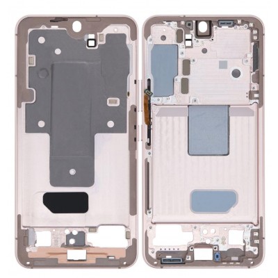 Lcd Frame Middle Chassis For Samsung Galaxy S22 5g Pink By - Maxbhi Com