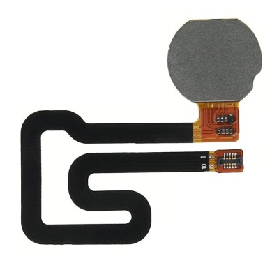 Fingerprint Sensor Flex Cable For Alcatel A3 Xl White By - Maxbhi Com
