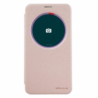 Flip Cover for Asus Zenfone 2 ZE551ML - Sheer Gold