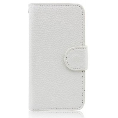 Flip Cover for BLU Dash 5.0 D410 With Dual Sim - White