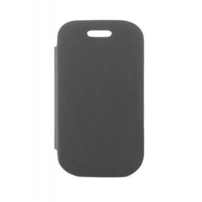 Flip Cover For Blu Dash C Music Grey - Maxbhi.com
