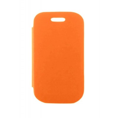 Flip Cover For Blu Dash C Music Orange By - Maxbhi.com