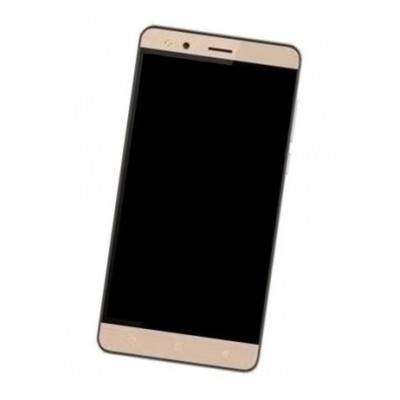 Lcd Frame Middle Chassis For Micromax Bolt Mega Q397 Gold By - Maxbhi Com