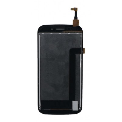 Lcd With Touch Screen For Micromax Canvas 4 A210 Black By - Maxbhi Com