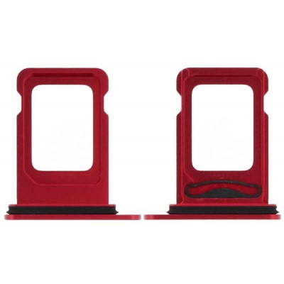 Sim Card Holder Tray For Apple Iphone 14 Red - Maxbhi Com