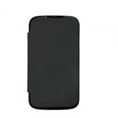 Flip Cover for Micromax Canvas Fun A-63 Black