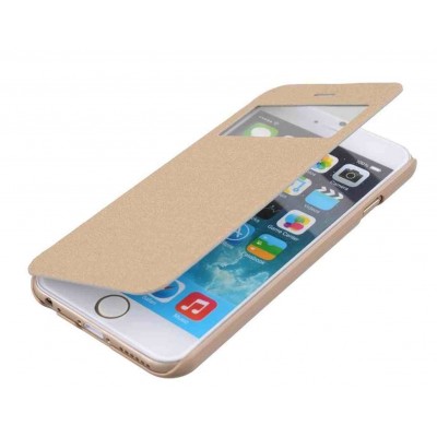 Flip Cover for Apple iPhone 6 Plus 64GB - Gold