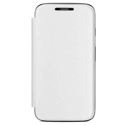 Flip Cover for Arc Mobile Prime 351D - White