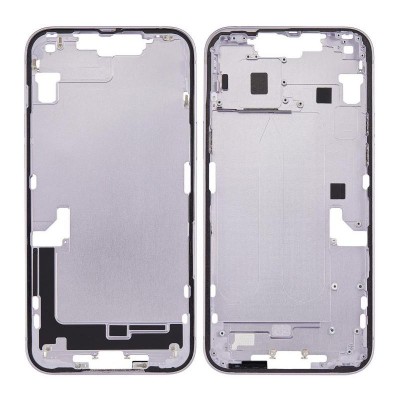 Lcd Frame Middle Chassis For Apple Iphone 14 Plus Purple By - Maxbhi Com