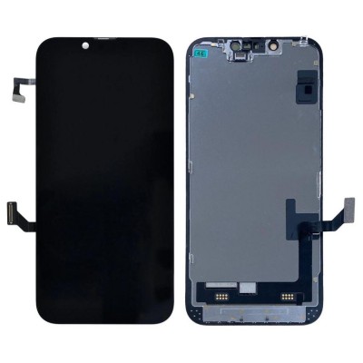 LCD with Touch Screen for Apple iPhone 14 - Black (display glass combo folder)
