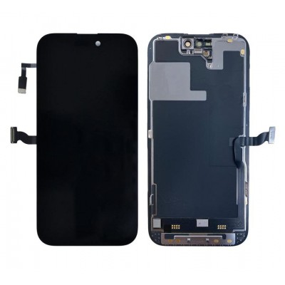 Lcd With Touch Screen For Apple Iphone 14 Pro Black By - Maxbhi Com