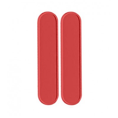 Volume Side Button Outer for Apple iPhone 14 Red - Plastic Key