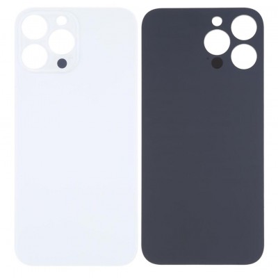 Back Panel Cover For Apple Iphone 14 Pro Max Silver - Maxbhi Com