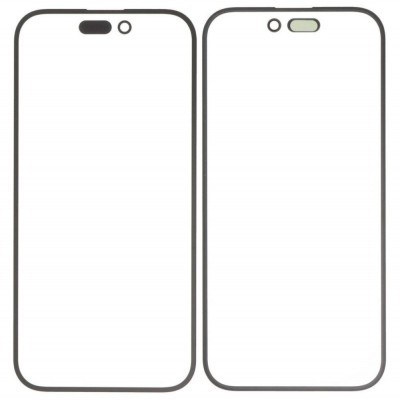 Front Glass for Apple iPhone 14 Pro - Silver