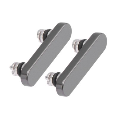 Volume Side Button Outer for Apple iPhone 14 Pro Black - Plastic Key