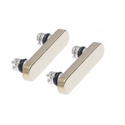 Volume Side Button Outer for Apple iPhone 14 Pro Gold - Plastic Key