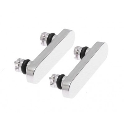Volume Side Button Outer for Apple iPhone 14 Pro White - Plastic Key