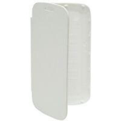 Flip Cover for Celkon A19 - White