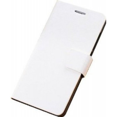 Flip Cover for Celkon A35k - White