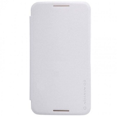 Flip Cover for Celkon A64 - White