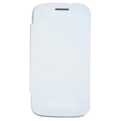 Flip Cover for Celkon A87 - White
