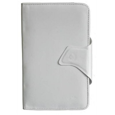 Flip Cover for Celkon CT 9 - White & Black