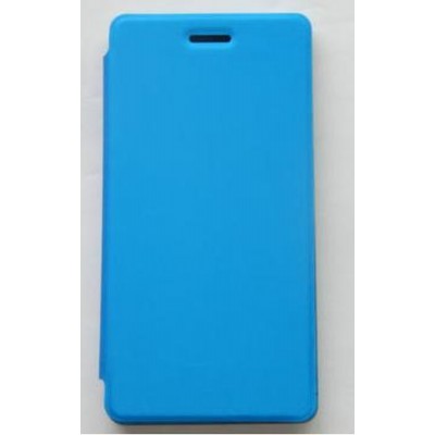 Flip Cover for Celkon Q455 - Blue