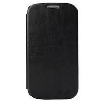 Flip Cover for Celkon C7040 - Black