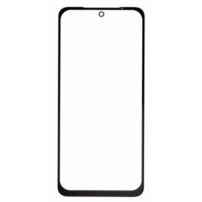 Replacement Front Glass For Xiaomi Redmi Note 11s Black By - Maxbhi Com