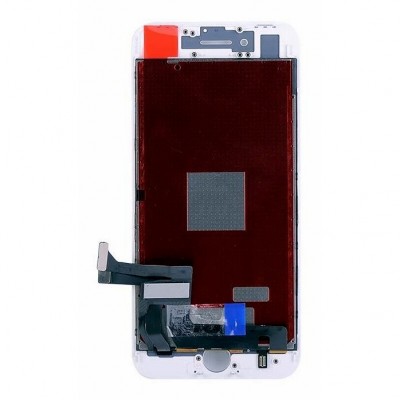 Lcd With Touch Screen For Apple Iphone 8 Silver By - Maxbhi Com