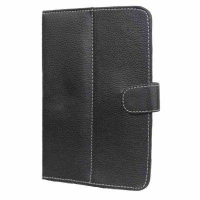Flip Cover for Croma CRXT1075 17.8cm Tablet (Dual-tone) - Black And White
