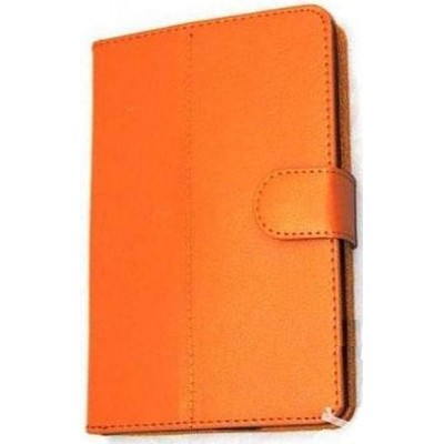 Flip Cover for Croma CRXT1075 17.8cm Tablet (Dual-tone) - Orange