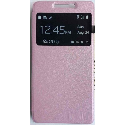 Flip Cover for Cubot S208 - Light Pink