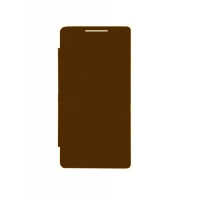 Flip Cover For Cubot C9w Brown - Maxbhi.com