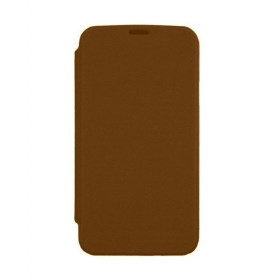 Flip Cover For Cubot One Brown - Maxbhi.com
