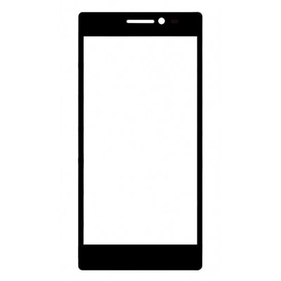 Replacement Front Glass For Lenovo Vibe X2 Pro Black By - Maxbhi Com