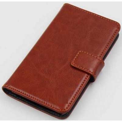 Flip Cover for Elephone P8 Pro - Brown
