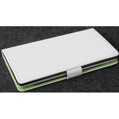 Flip Cover for Elephone P8 Pro - White
