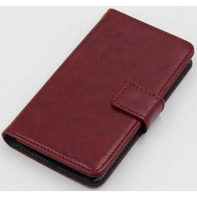 Flip Cover for Elephone P8 Pro - Wine Red