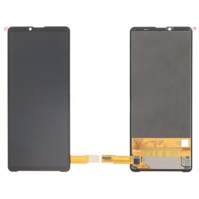 Lcd With Touch Screen For Sony Xperia 10 Iv Black By - Maxbhi Com