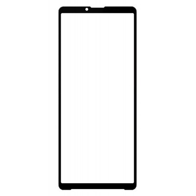 Replacement Front Glass For Sony Xperia 10 Iv Black By - Maxbhi Com
