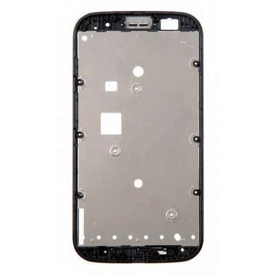 Lcd Frame Middle Chassis For Motorola Moto E Dual Sim Xt1022 White By - Maxbhi Com
