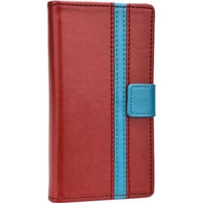 Flip Cover for Gionee Ctrl V2 - Red