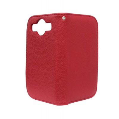 Flip Cover for Gionee Ctrl V3 - Red